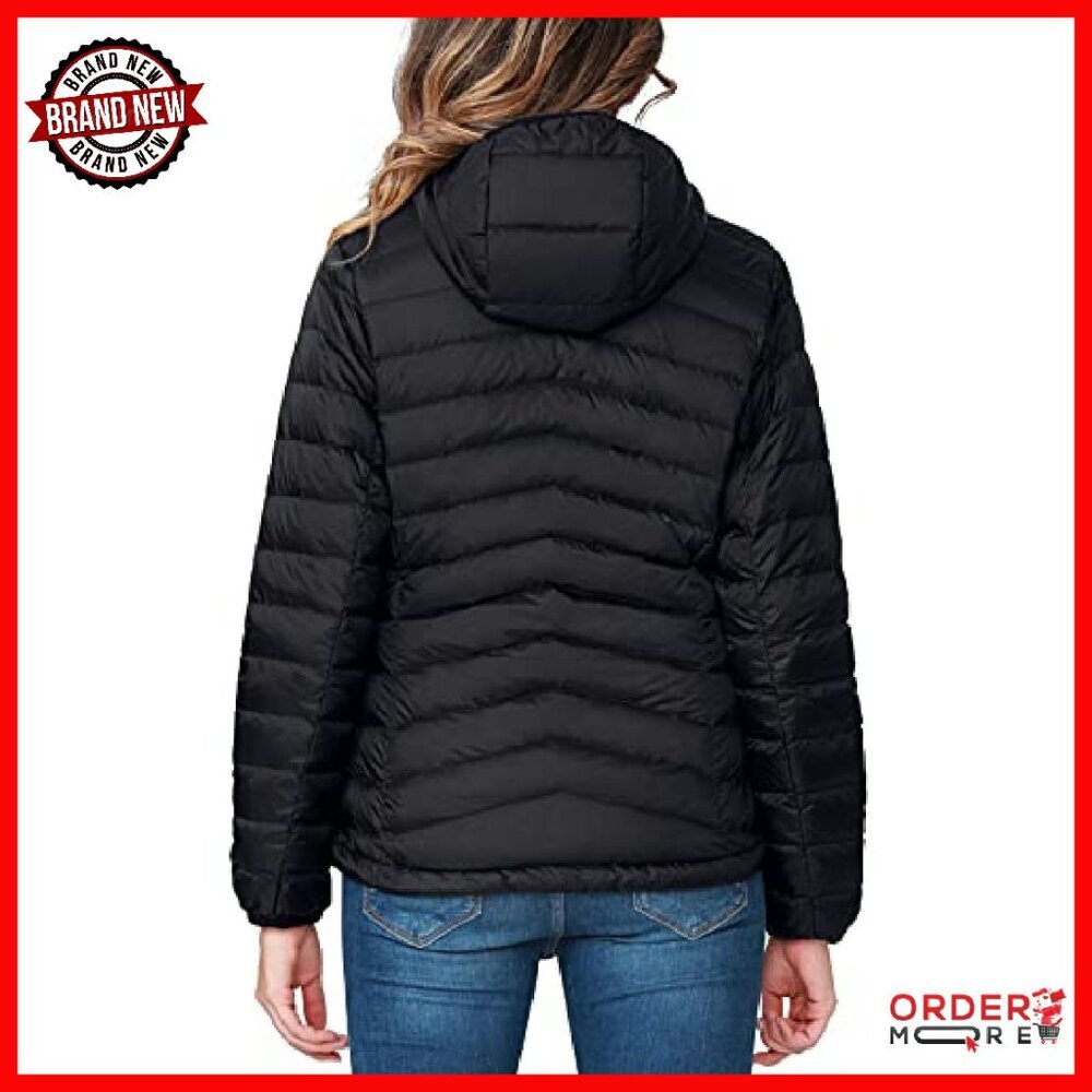 Lightweight Packable Down Jacket Insulated Puffer… - image 6